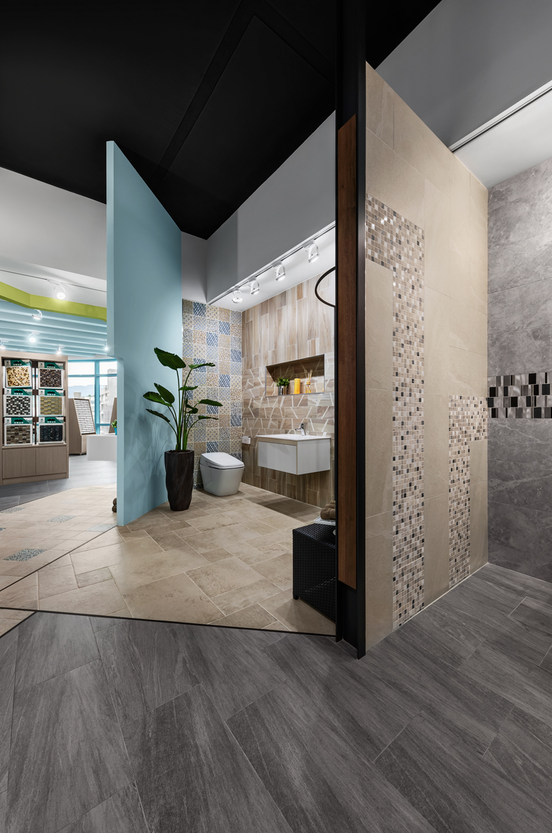 造型牆設計案例:迷惑性空間