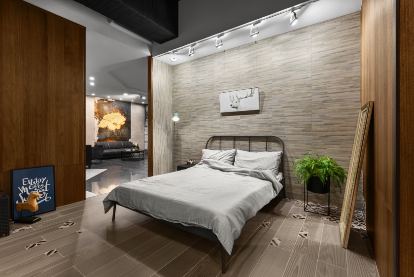 造型牆設計案例:溫馨