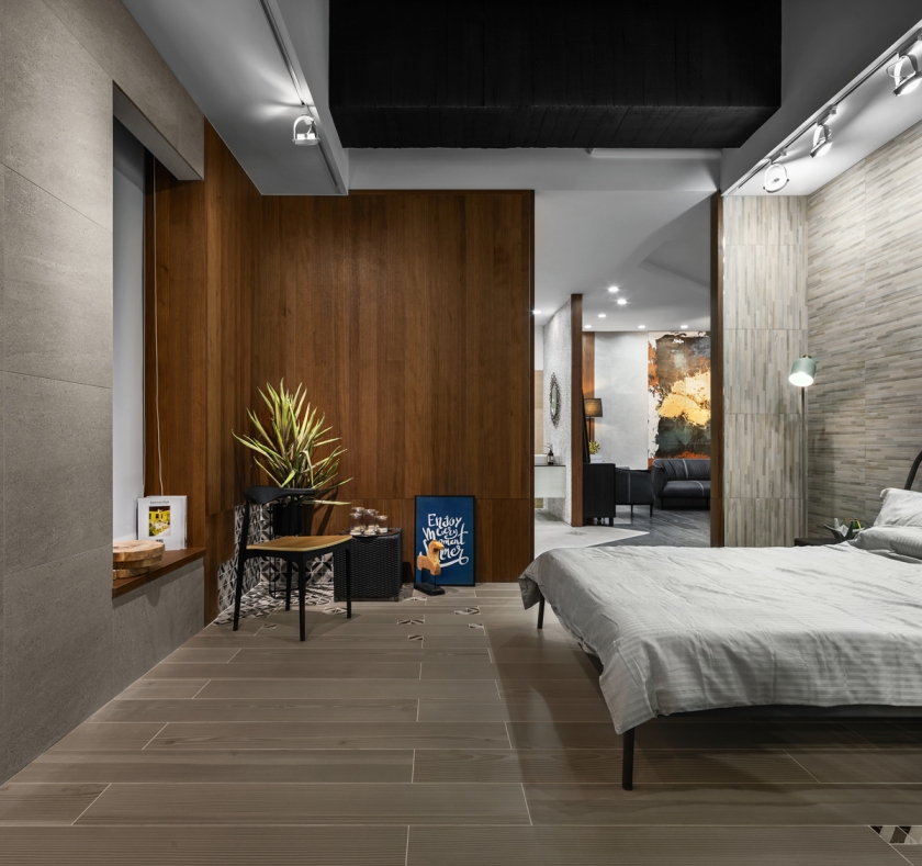 造型牆設計案例:穿透力