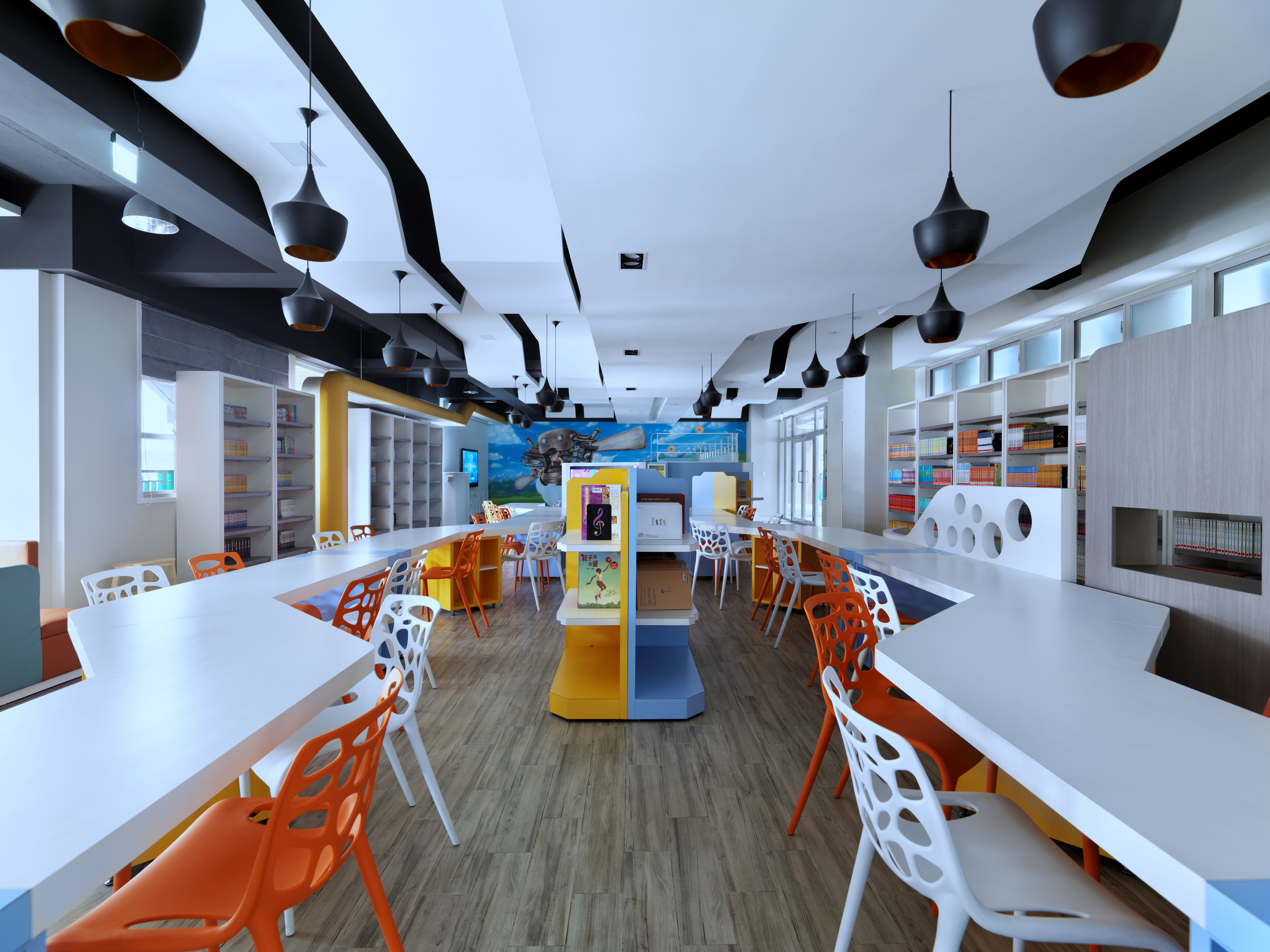 兒童遊戲空間設計：新莊國小圖書館2