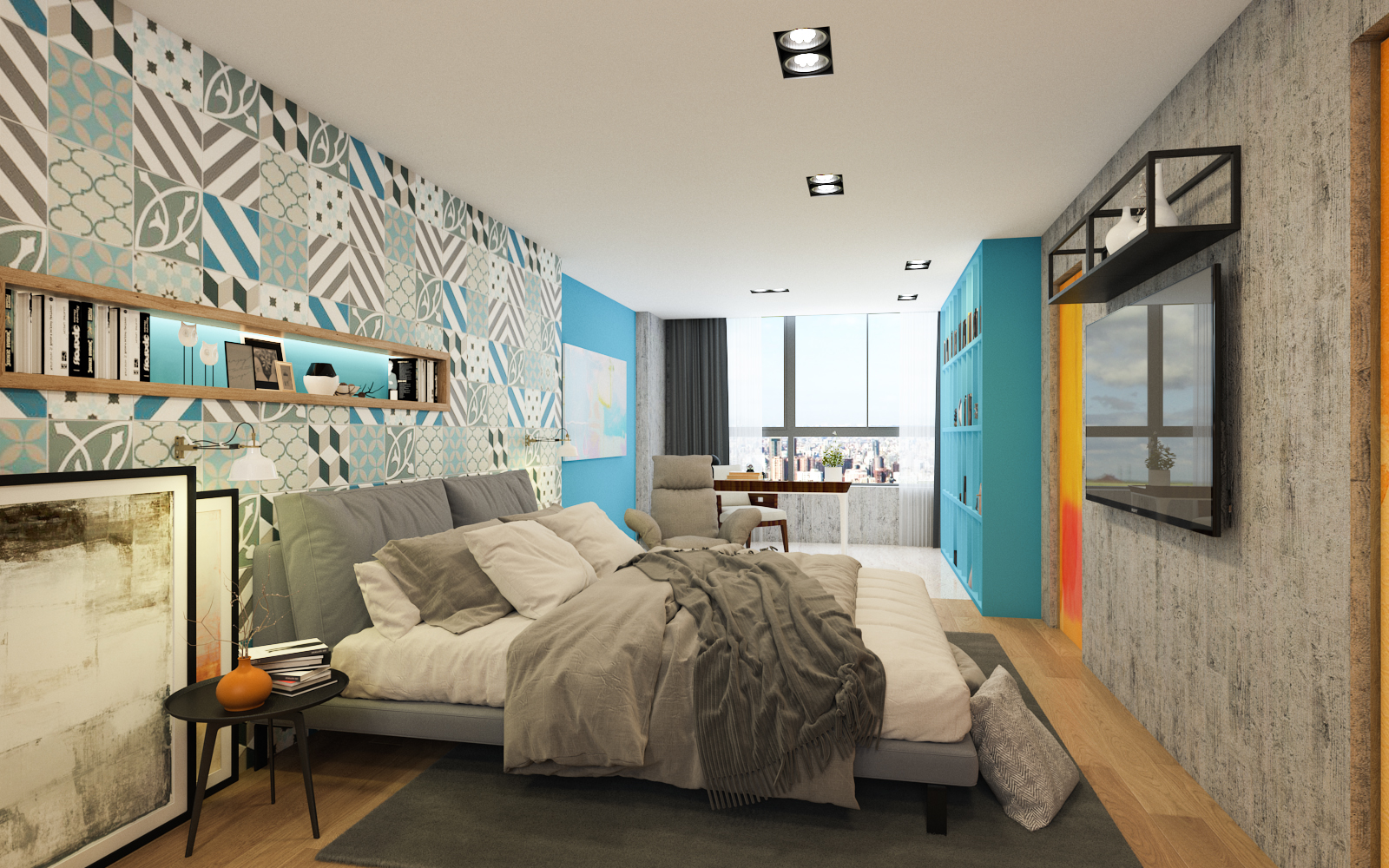 招待所設計的重點:抓住眼球