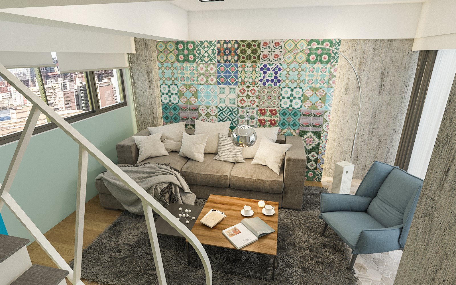 招待所設計:模擬家具配置