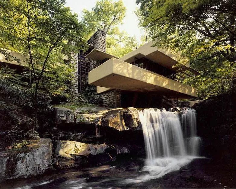 獨棟別墅設計案例:萊特的落水山莊
